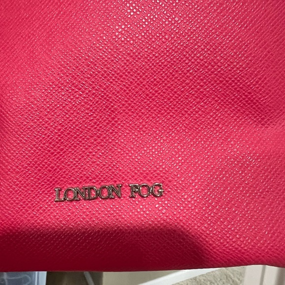 Pink London Fog purse bag tote - Picture 3 of 13